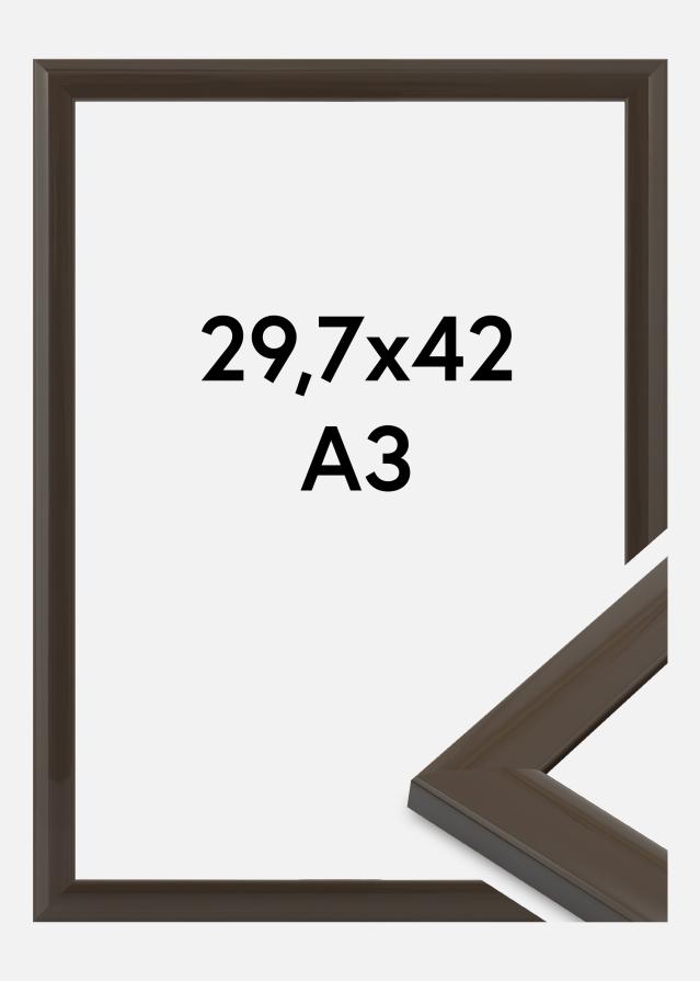 Jämtlands Ramfabrik Rahmen Dorset Acrylglas Dunkelgrau 29,7x42 cm (A3)