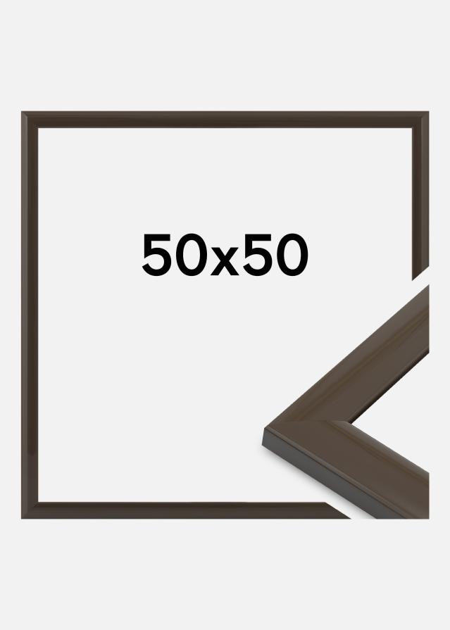 Jämtlands Ramfabrik Rahmen Dorset Acrylglas Dunkelgrau 50x50 cm