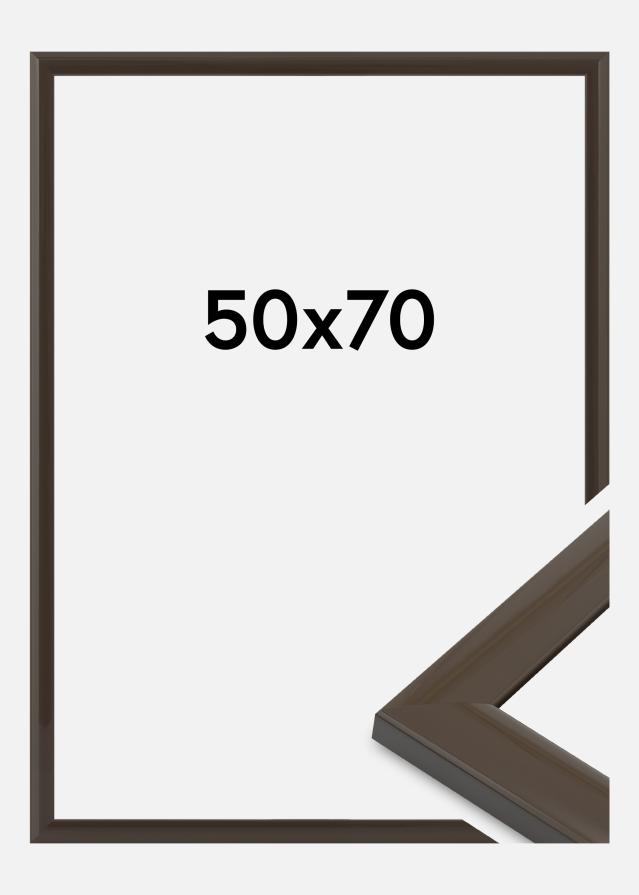 Jämtlands Ramfabrik Rahmen Dorset Acrylglas Dunkelgrau 50x70 cm