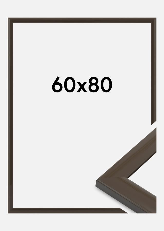 Jämtlands Ramfabrik Rahmen Dorset Acrylglas Dunkelgrau 60x80 cm