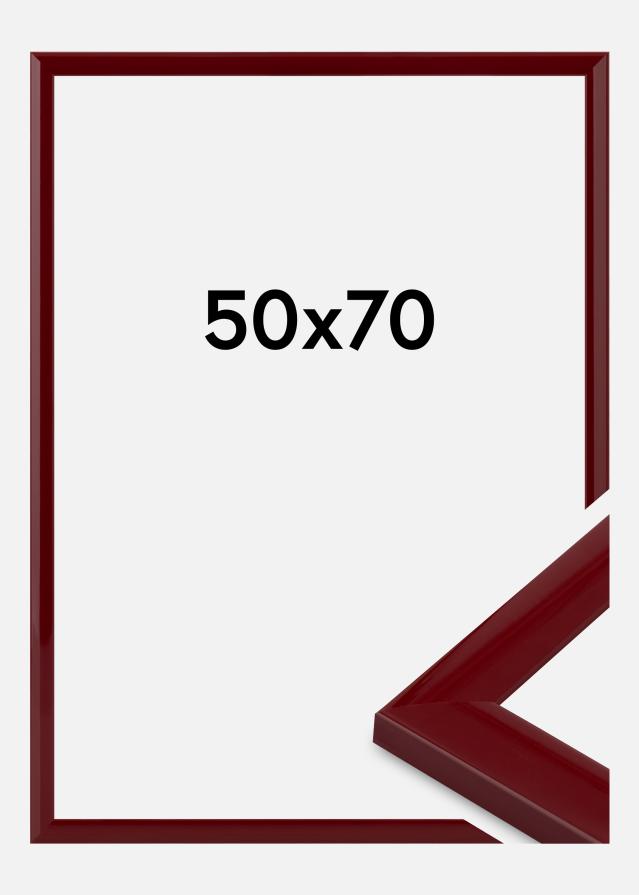 Jämtlands Ramfabrik Rahmen Dorset Acrylglas Dunkelrot 50x70 cm