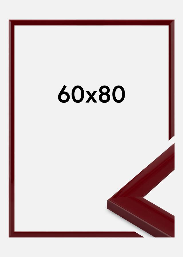 Jämtlands Ramfabrik Rahmen Dorset Acrylglas Dunkelrot 60x80 cm