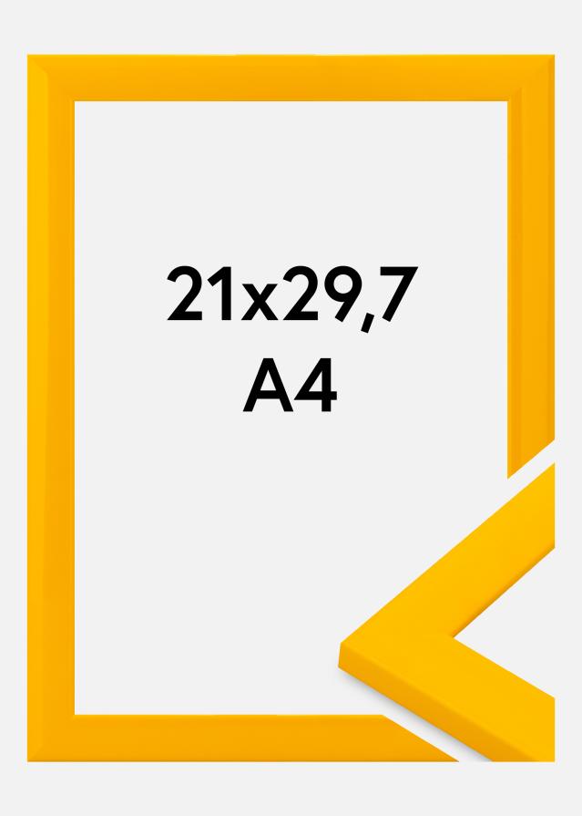 Jämtlands Ramfabrik Rahmen Dorset Acrylglas Gold 21x29,7 cm (A4)