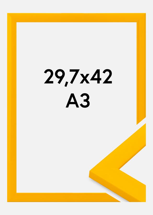 Jämtlands Ramfabrik Rahmen Dorset Acrylglas Gold 29,7x42 cm (A3)