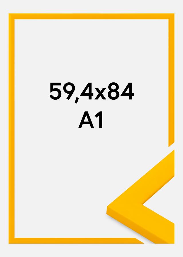 Jämtlands Ramfabrik Rahmen Dorset Acrylglas Gold 59,4x84,1 cm (A1)