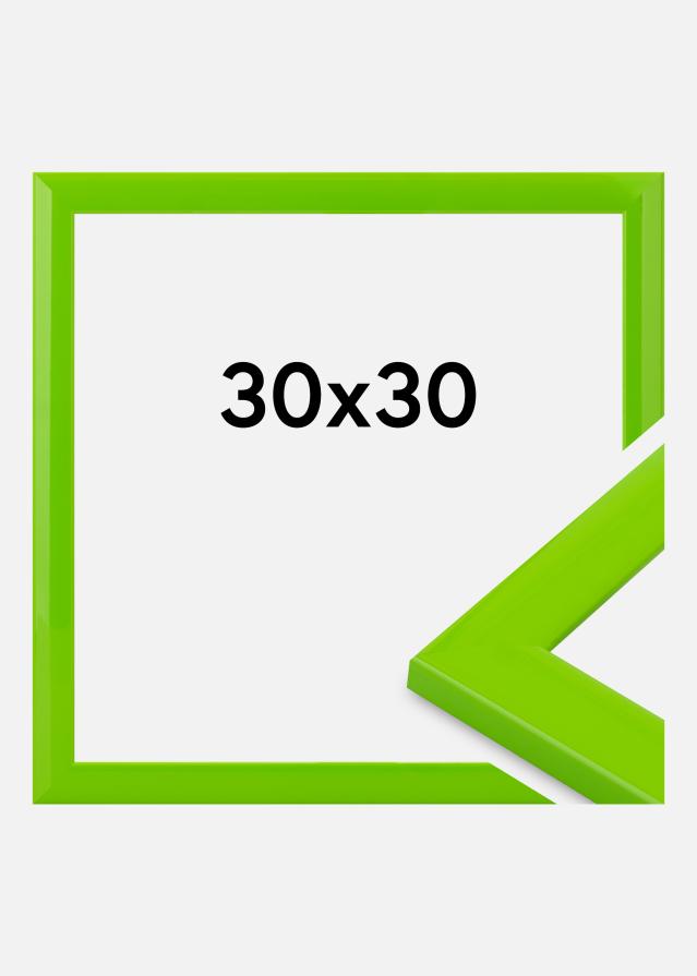 Jämtlands Ramfabrik Rahmen Dorset Acrylglas Hellgrün 30x30 cm