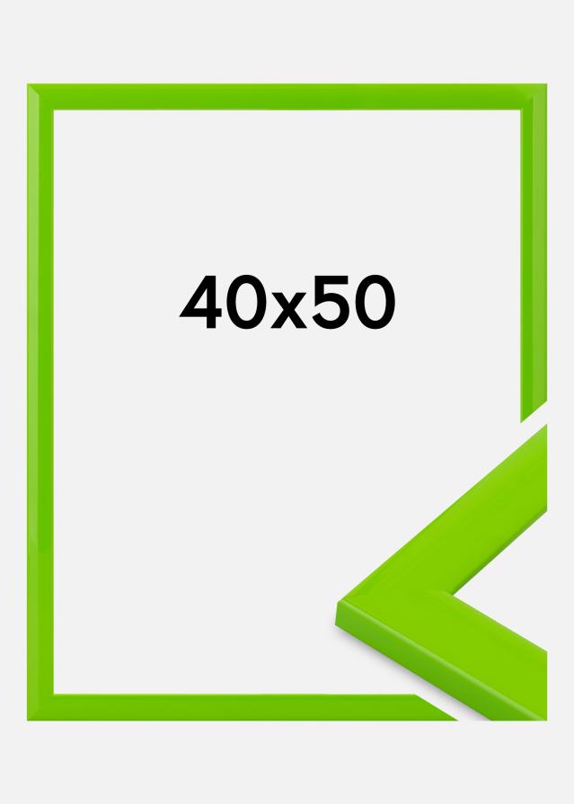 Jämtlands Ramfabrik Rahmen Dorset Acrylglas Hellgrün 40x50 cm