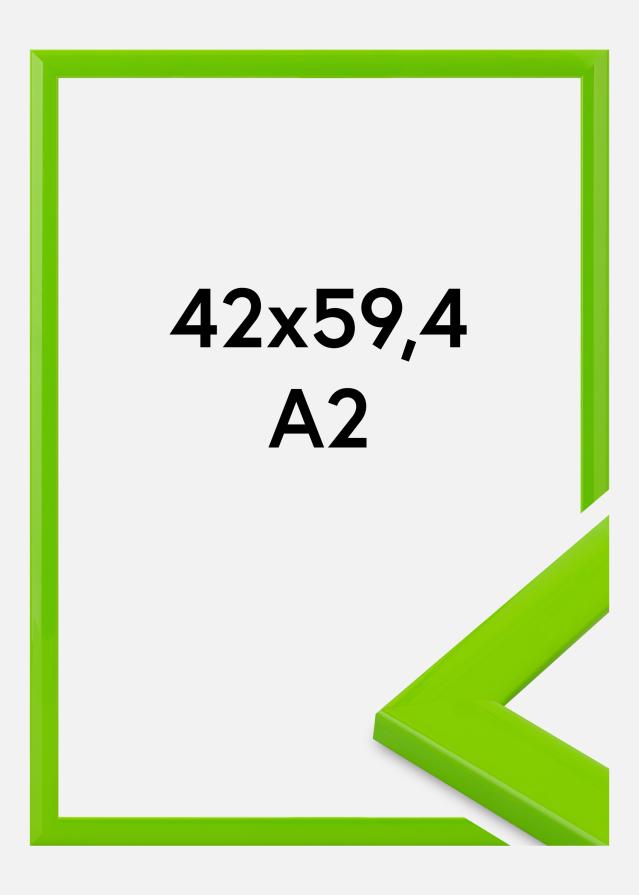 Jämtlands Ramfabrik Rahmen Dorset Acrylglas Hellgrün 42x59,4 cm (A2)