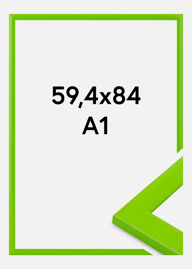 Jämtlands Ramfabrik Rahmen Dorset Acrylglas Hellgrün 59,4x84,1 cm (A1)