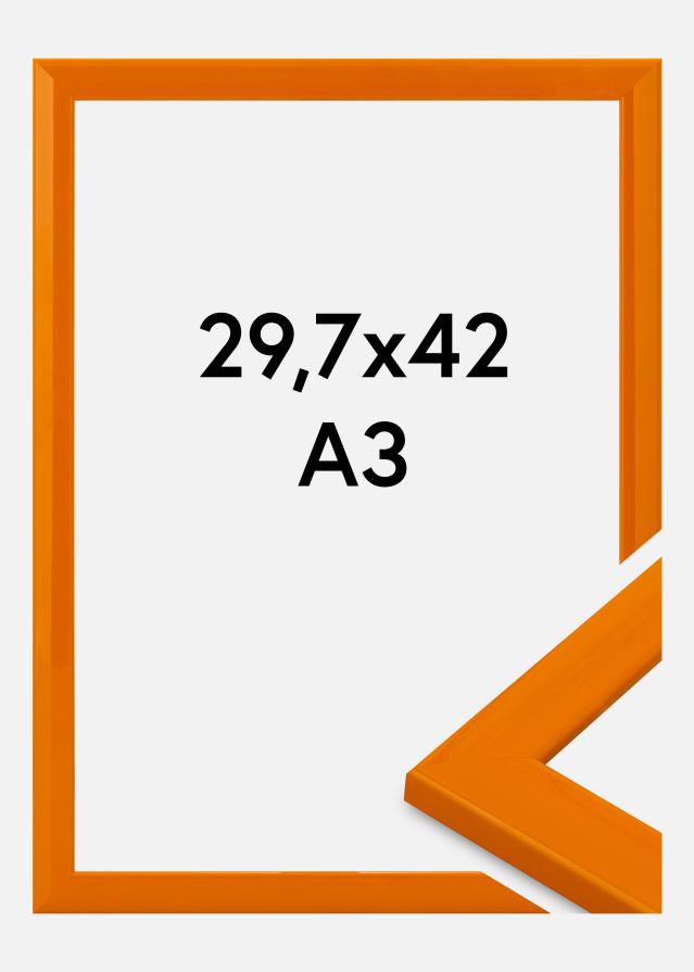 Jämtlands Ramfabrik Rahmen Dorset Acrylglas Orange 29,7x42 cm (A3)