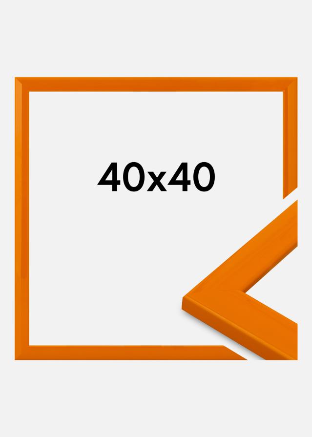 Jämtlands Ramfabrik Rahmen Dorset Acrylglas Orange 40x40 cm