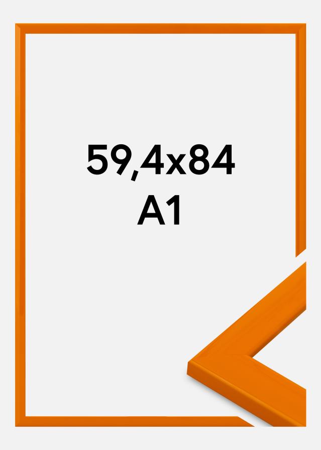 Jämtlands Ramfabrik Rahmen Dorset Acrylglas Orange 59,4x84,1 cm (A1)