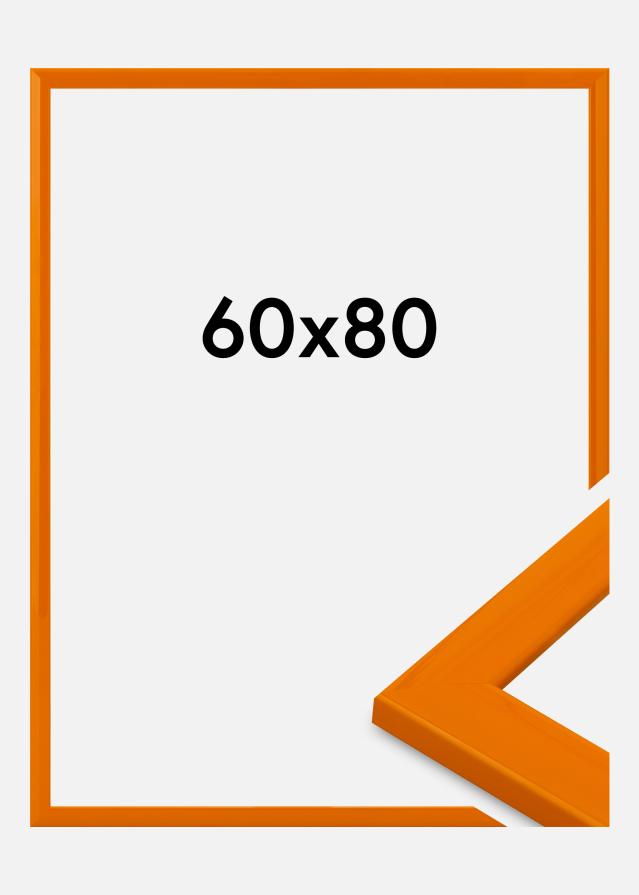 Jämtlands Ramfabrik Rahmen Dorset Acrylglas Orange 60x80 cm