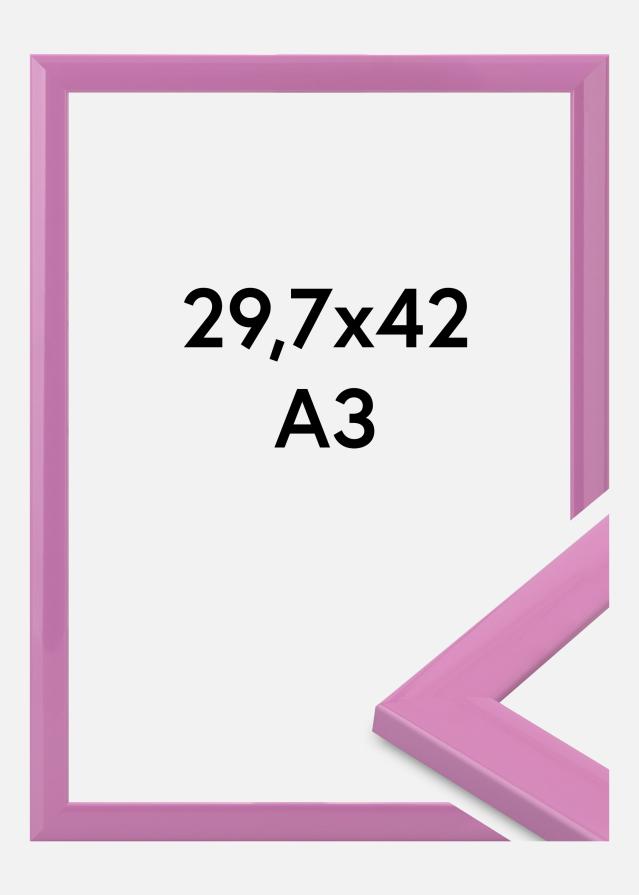 Jämtlands Ramfabrik Rahmen Dorset Acrylglas Rosa 29,7x42 cm (A3)