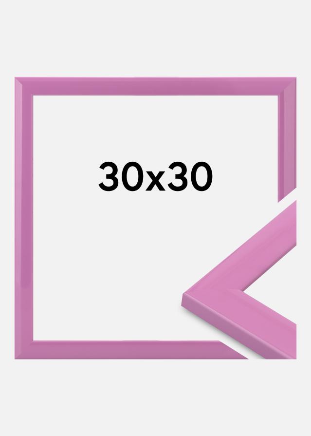 Jämtlands Ramfabrik Rahmen Dorset Acrylglas Rosa 30x30 cm