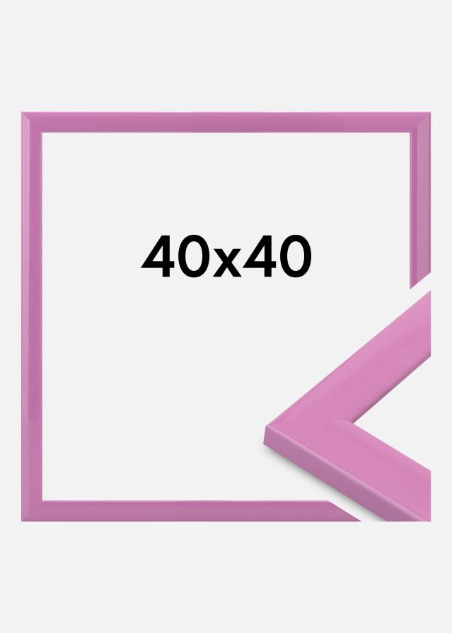 Jämtlands Ramfabrik Rahmen Dorset Acrylglas Rosa 40x40 cm
