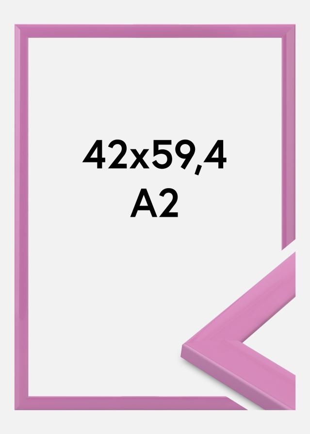 Jämtlands Ramfabrik Rahmen Dorset Acrylglas Rosa 42x59,4 cm (A2)