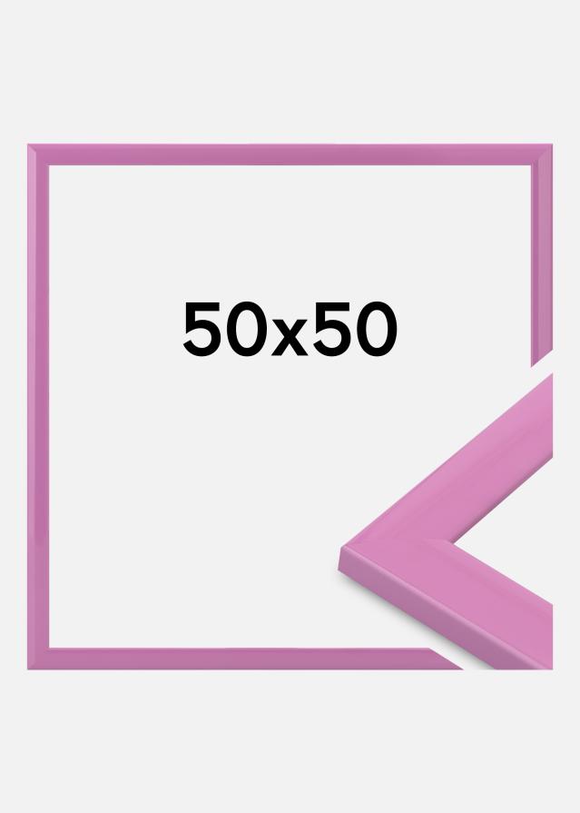 Jämtlands Ramfabrik Rahmen Dorset Acrylglas Rosa 50x50 cm