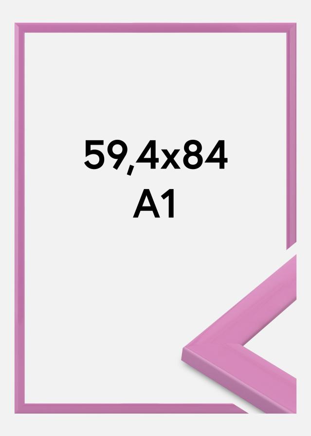 Jämtlands Ramfabrik Rahmen Dorset Acrylglas Rosa 59,4x84,1 cm (A1)