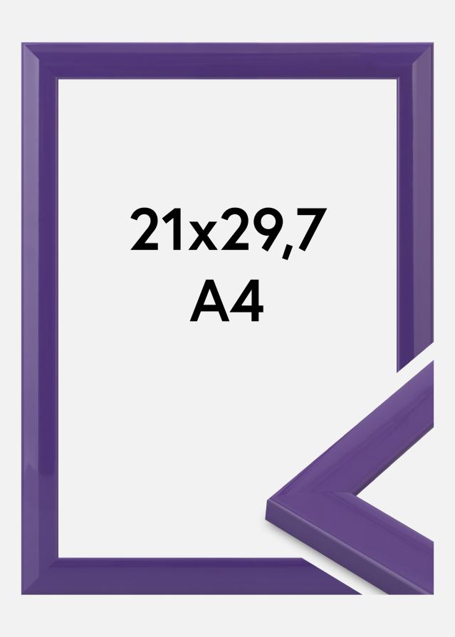 Jämtlands Ramfabrik Rahmen Dorset Acrylglas Lila 21x29,7 cm (A4)
