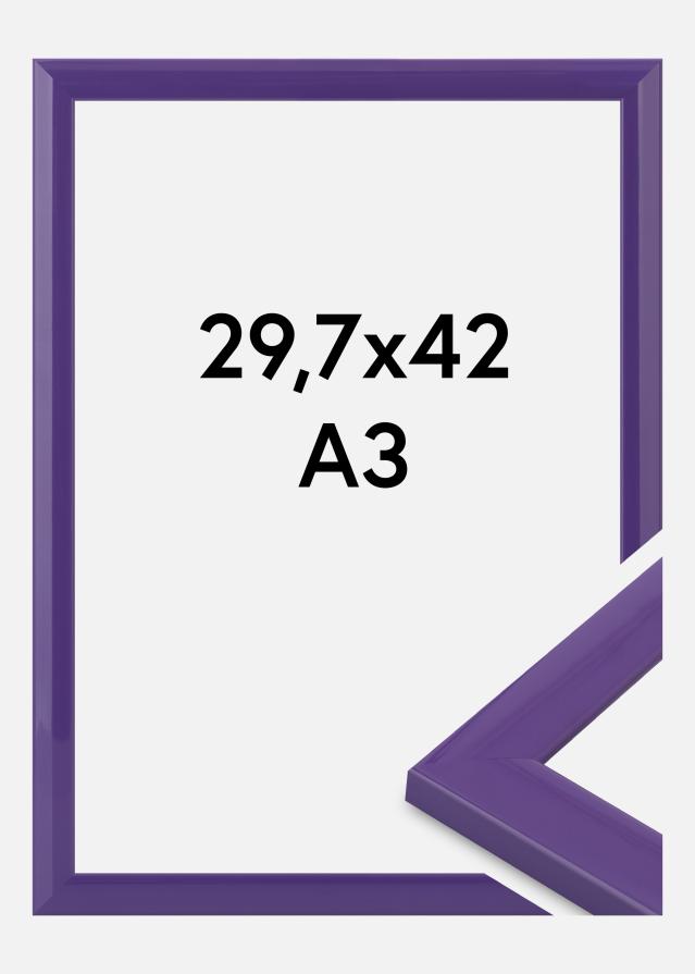 Jämtlands Ramfabrik Rahmen Dorset Acrylglas Lila 29,7x42 cm (A3)