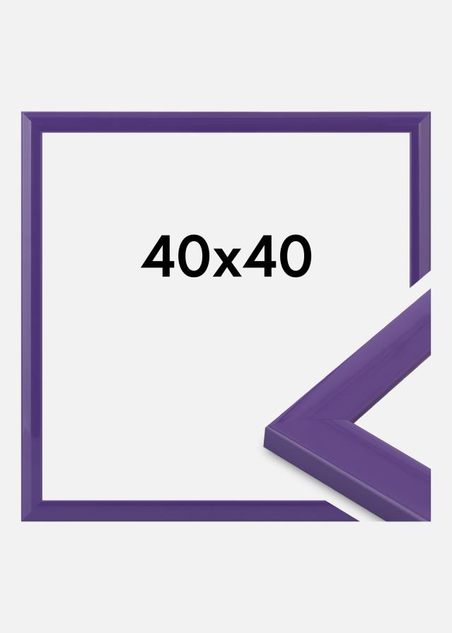 Jämtlands Ramfabrik Rahmen Dorset Acrylglas Lila 40x40 cm