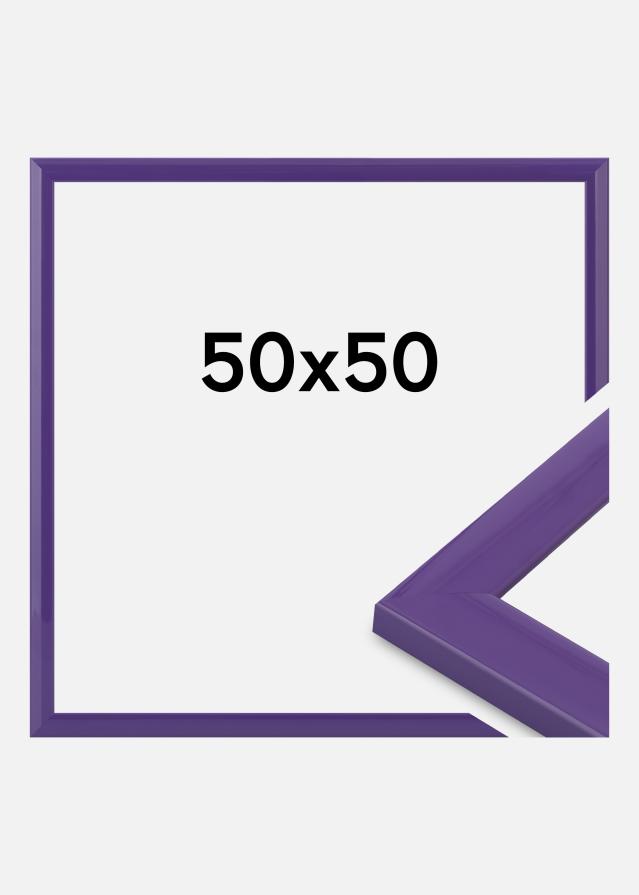 Jämtlands Ramfabrik Rahmen Dorset Acrylglas Lila 50x50 cm