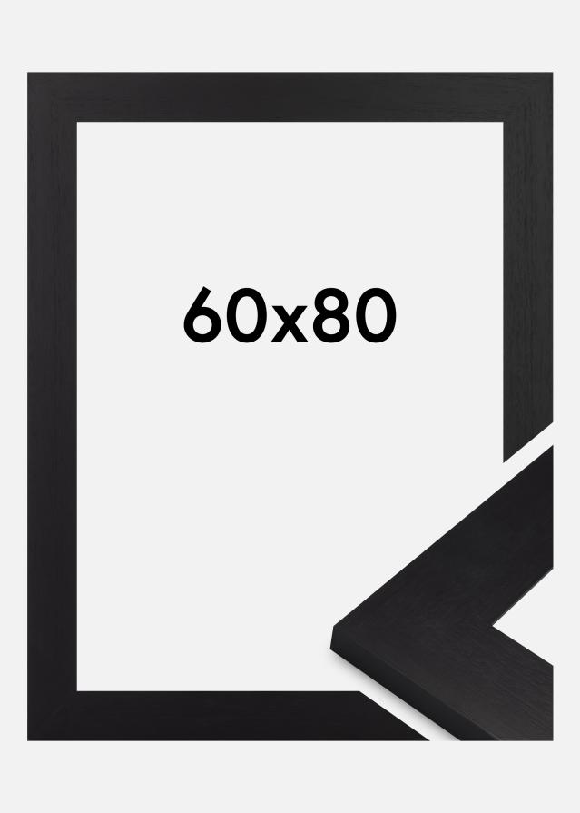 Jämtlands Ramfabrik Rahmen Dover Acrylglas Schwarz 60x80 cm