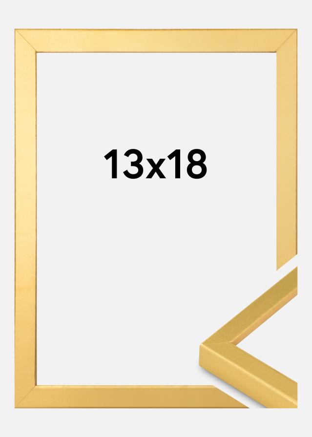 Innova Bilderrahmen Gold Schmal 13 x 18 cm