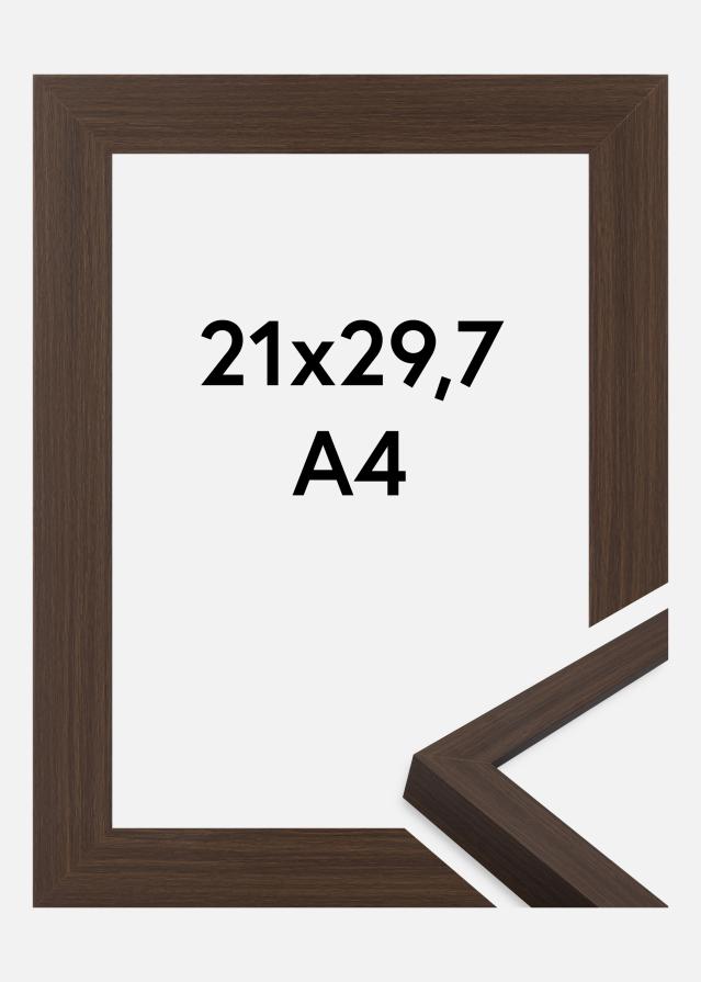Jämtlands Ramfabrik Rahmen Wells Acrylglas Braun 21x29,7 cm (A4)
