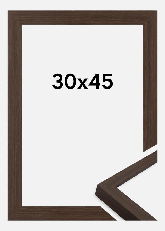Jämtlands Ramfabrik Rahmen Wells Acrylglas Braun 30x45 cm