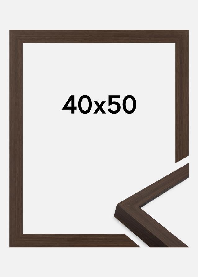 Jämtlands Ramfabrik Rahmen Wells Acrylglas Braun 40x50 cm