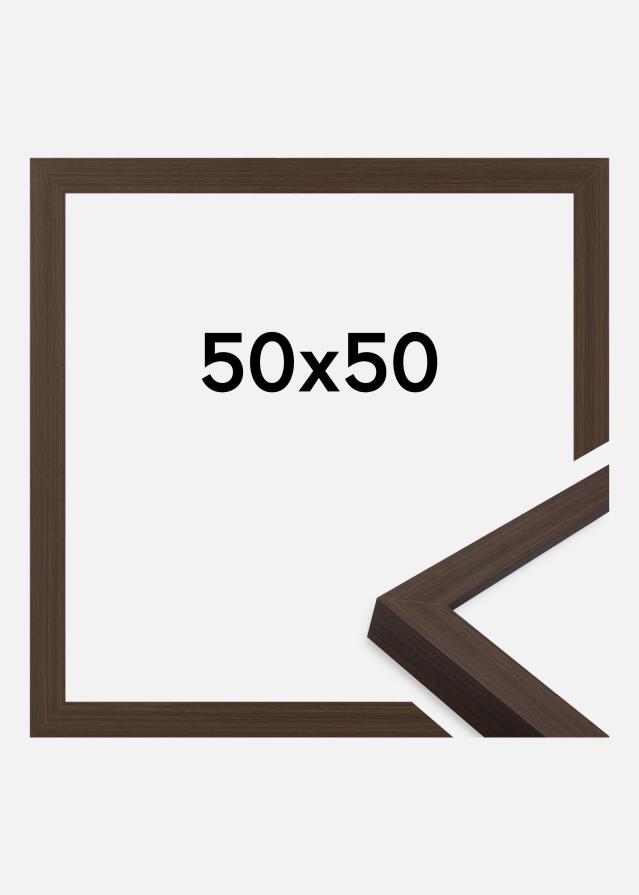 Jämtlands Ramfabrik Rahmen Wells Acrylglas Braun 50x50 cm