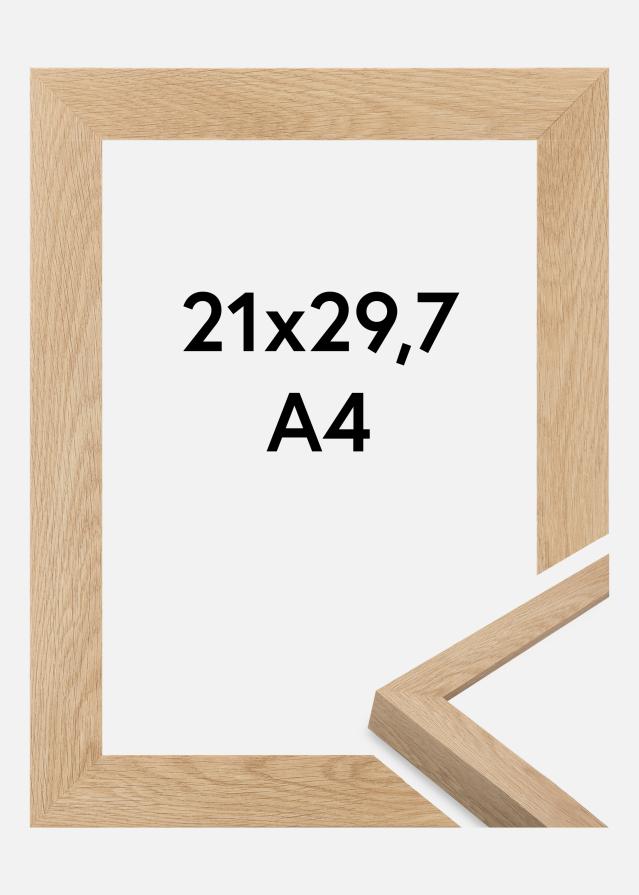 Jämtlands Ramfabrik Rahmen Wells Acrylglas Eiche 21x29,7 cm (A4)