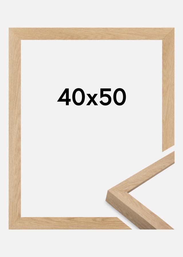 Jämtlands Ramfabrik Rahmen Wells Acrylglas Eiche 40x50 cm