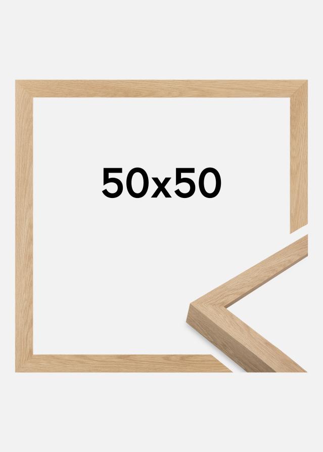 Jämtlands Ramfabrik Rahmen Wells Acrylglas Eiche 50x50 cm