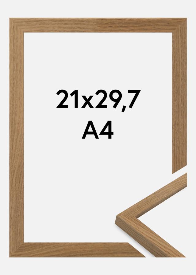 Jämtlands Ramfabrik Rahmen Salisbury Acrylglas Eiche 21x29,7 cm (A4)