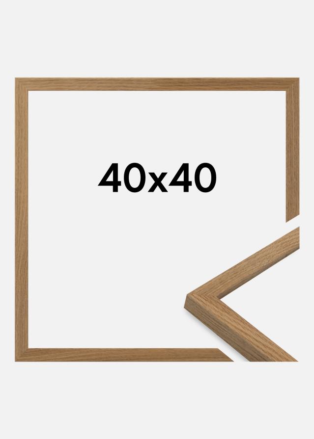 Jämtlands Ramfabrik Rahmen Salisbury Acrylglas Eiche 40x40 cm