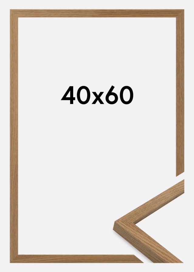 Jämtlands Ramfabrik Rahmen Salisbury Acrylglas Eiche 40x60 cm