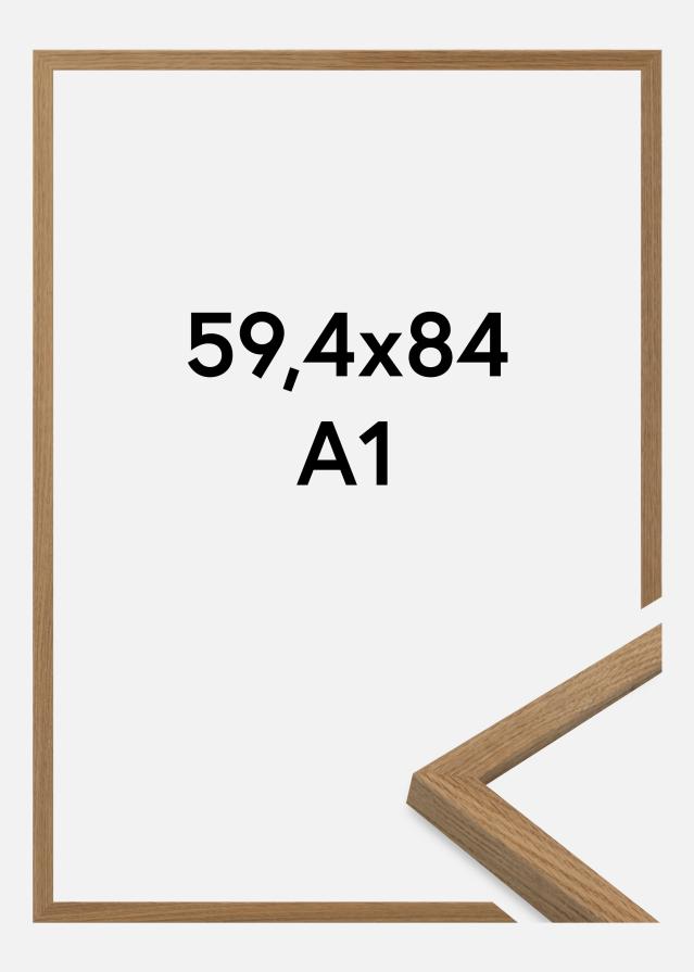 Jämtlands Ramfabrik Rahmen Salisbury Acrylglas Eiche 59,4x84,1 cm (A1)