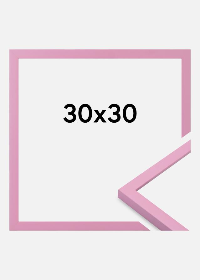 Jämtlands Ramfabrik Rahmen Kent Acrylglas Rosa 30x30 cm