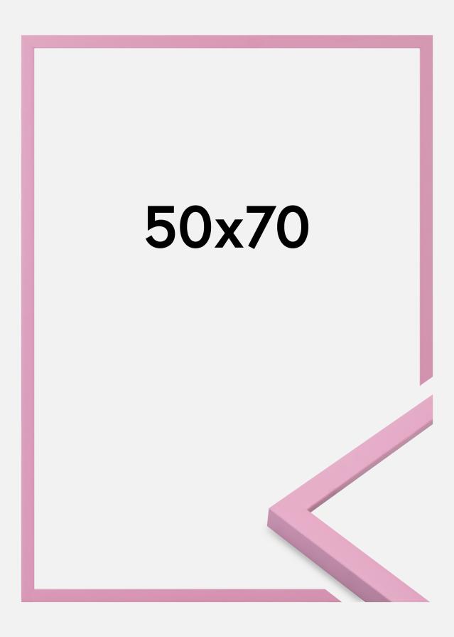 Jämtlands Ramfabrik Rahmen Kent Acrylglas Rosa 50x70 cm