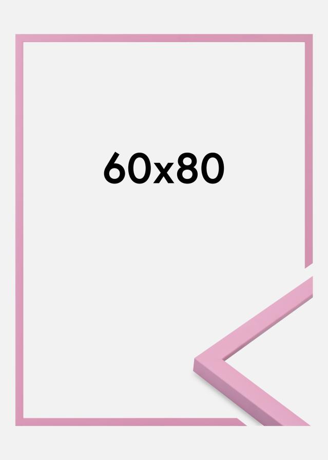 Jämtlands Ramfabrik Rahmen Kent Acrylglas Rosa 60x80 cm