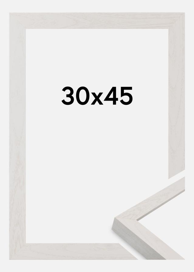 Jämtlands Ramfabrik Rahmen Wells Acrylglas Weiß 30x45 cm