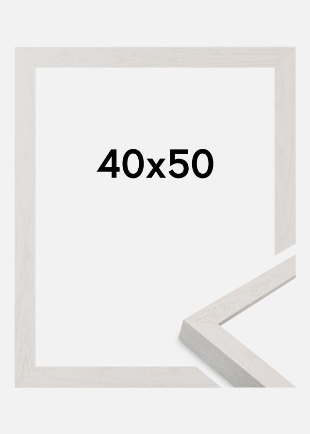 Jämtlands Ramfabrik Rahmen Wells Acrylglas Weiß 40x50 cm
