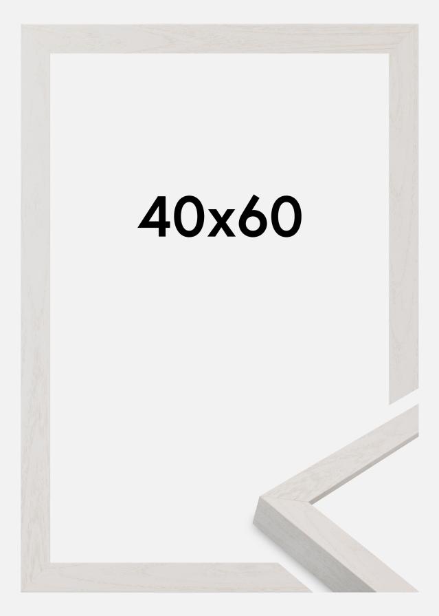 Jämtlands Ramfabrik Rahmen Wells Acrylglas Weiß 40x60 cm