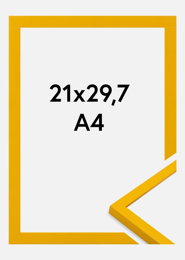 Jämtlands Ramfabrik Rahmen Kent Acrylglas Gold 21x29,7 cm (A4)