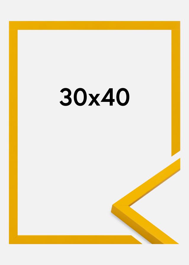 Jämtlands Ramfabrik Rahmen Kent Acrylglas Gold 30x40 cm