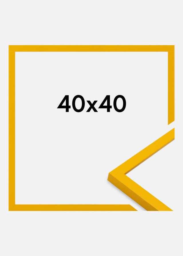 Jämtlands Ramfabrik Rahmen Kent Acrylglas Gold 40x40 cm