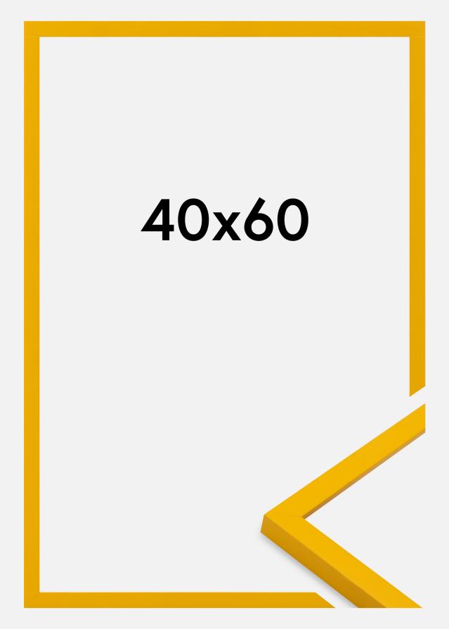 Jämtlands Ramfabrik Rahmen Kent Acrylglas Gold 40x60 cm